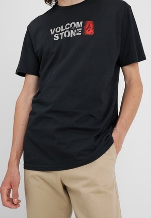 Print T-shirt - black