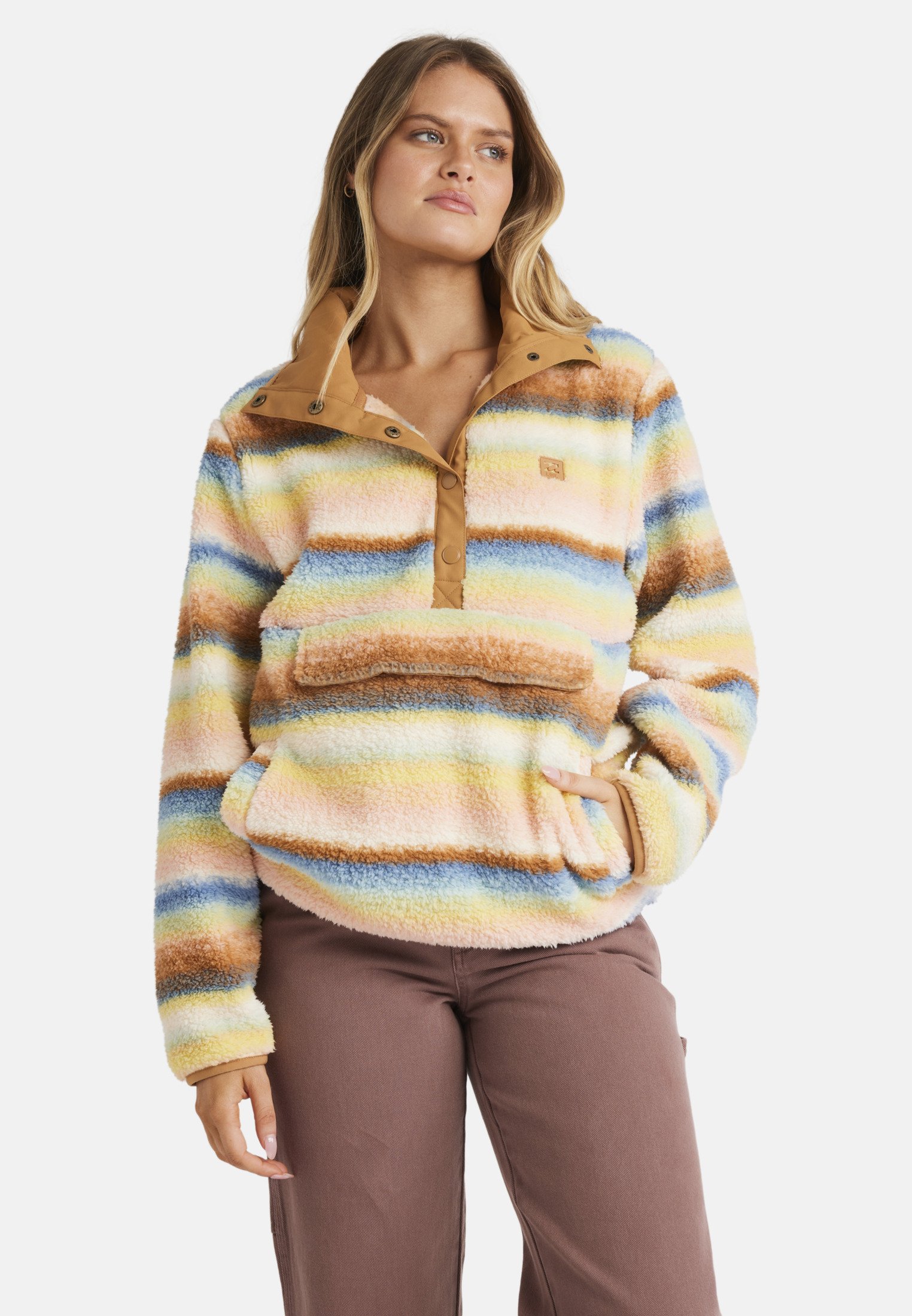 Sweat à Capuche Et Poches, Plaid Polaire, Couverture, Pull - Sherpa Et Flanelle - Adulte - Gris Clair - Vivezen