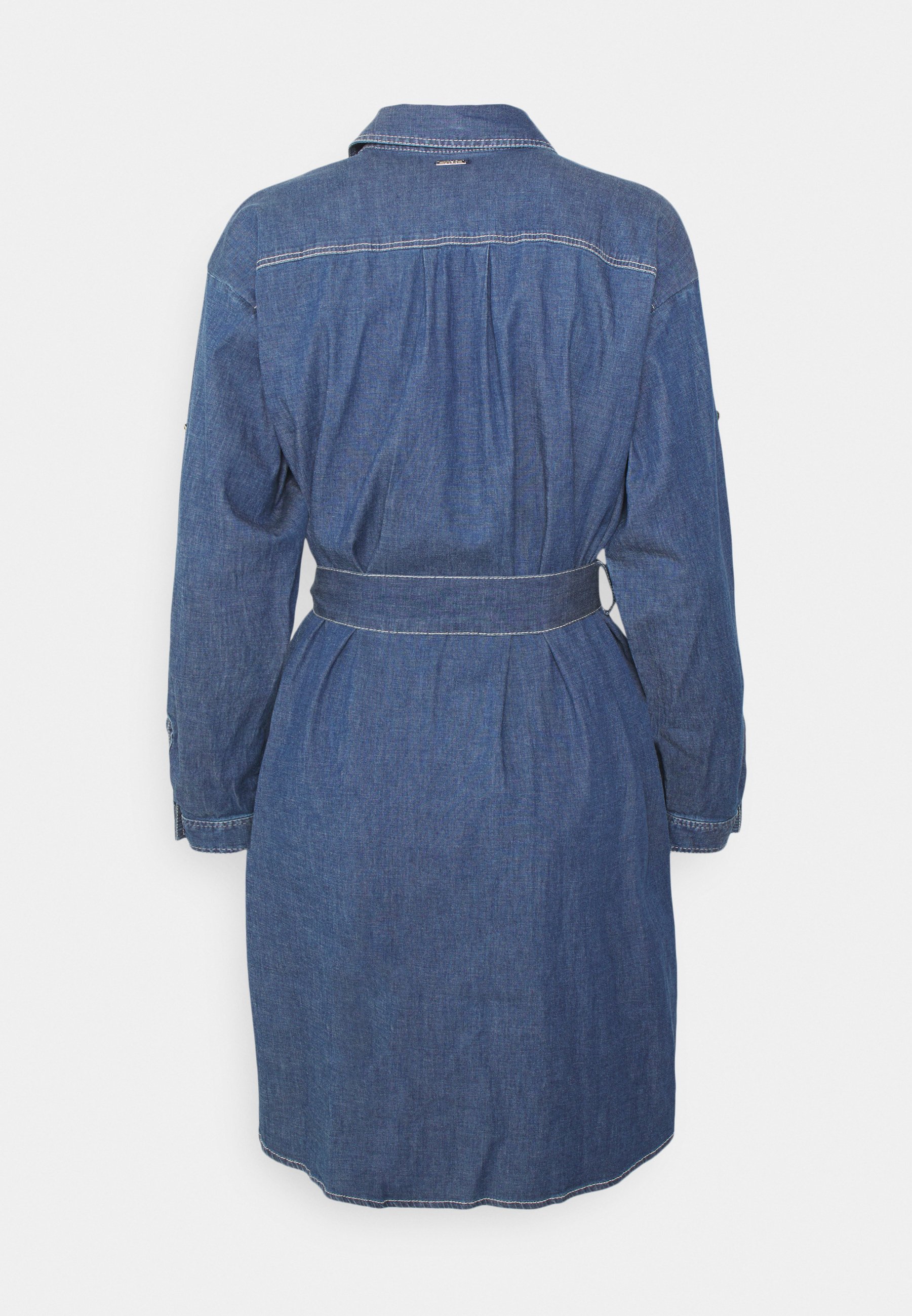 Liu Jo Jeans ABITO CAMICIA - Vestito di jeans - blue/blu scuro - Zalando.it