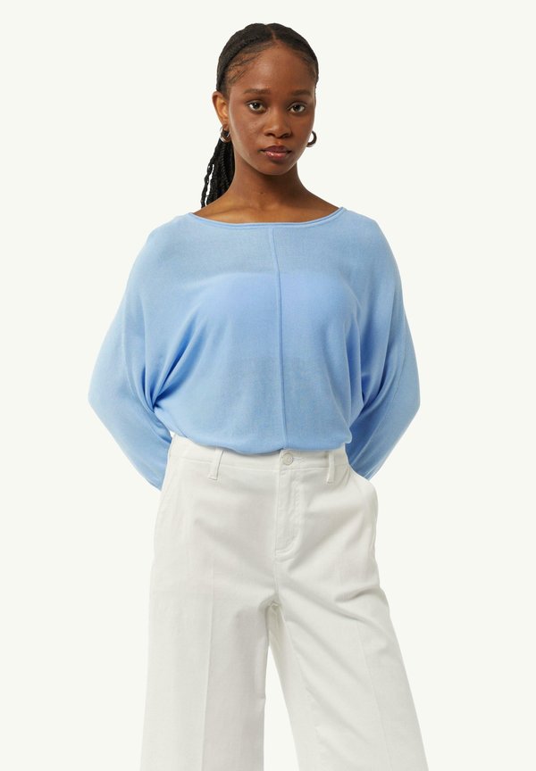 Strickpullover - himmelblau