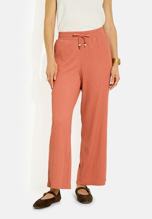 Grain de Malice, PANTALON FLUIDE - Pantalones - bordeaux