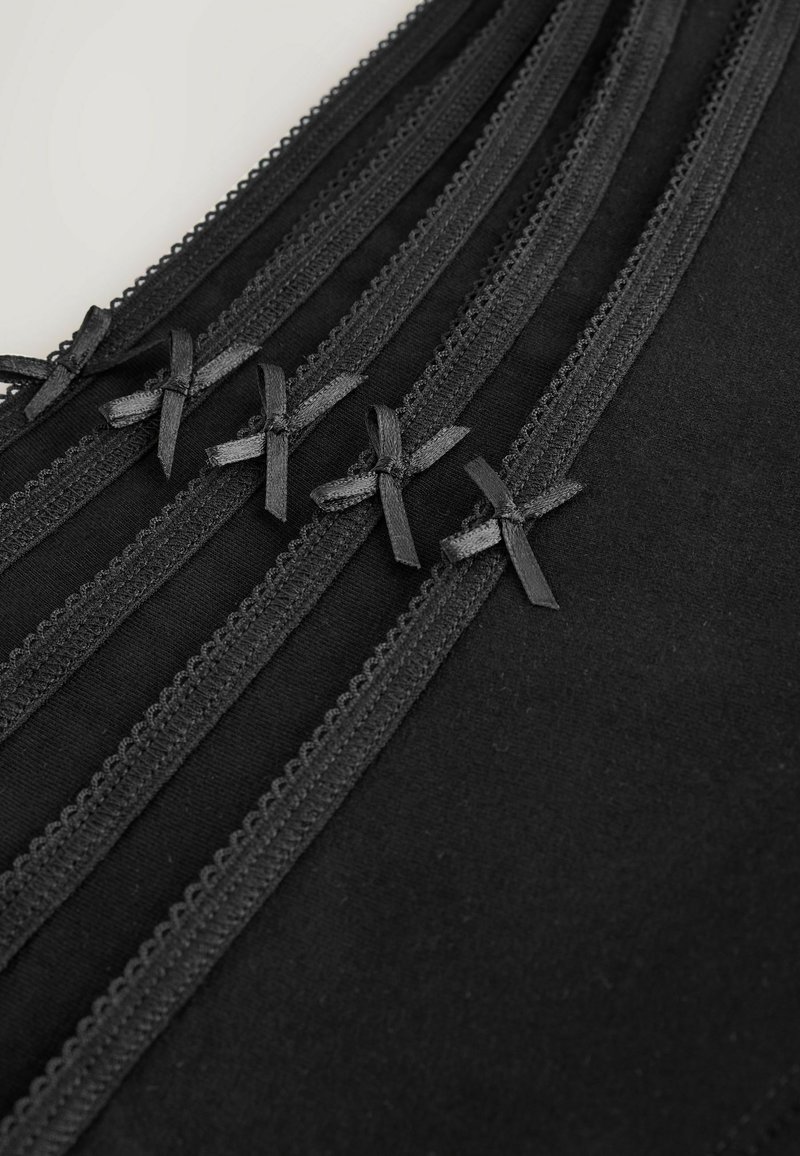 Confezione da 5 slip misto cotone Colore nero