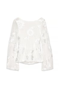 PATTERN LONG SLEEVE - Pusero - white