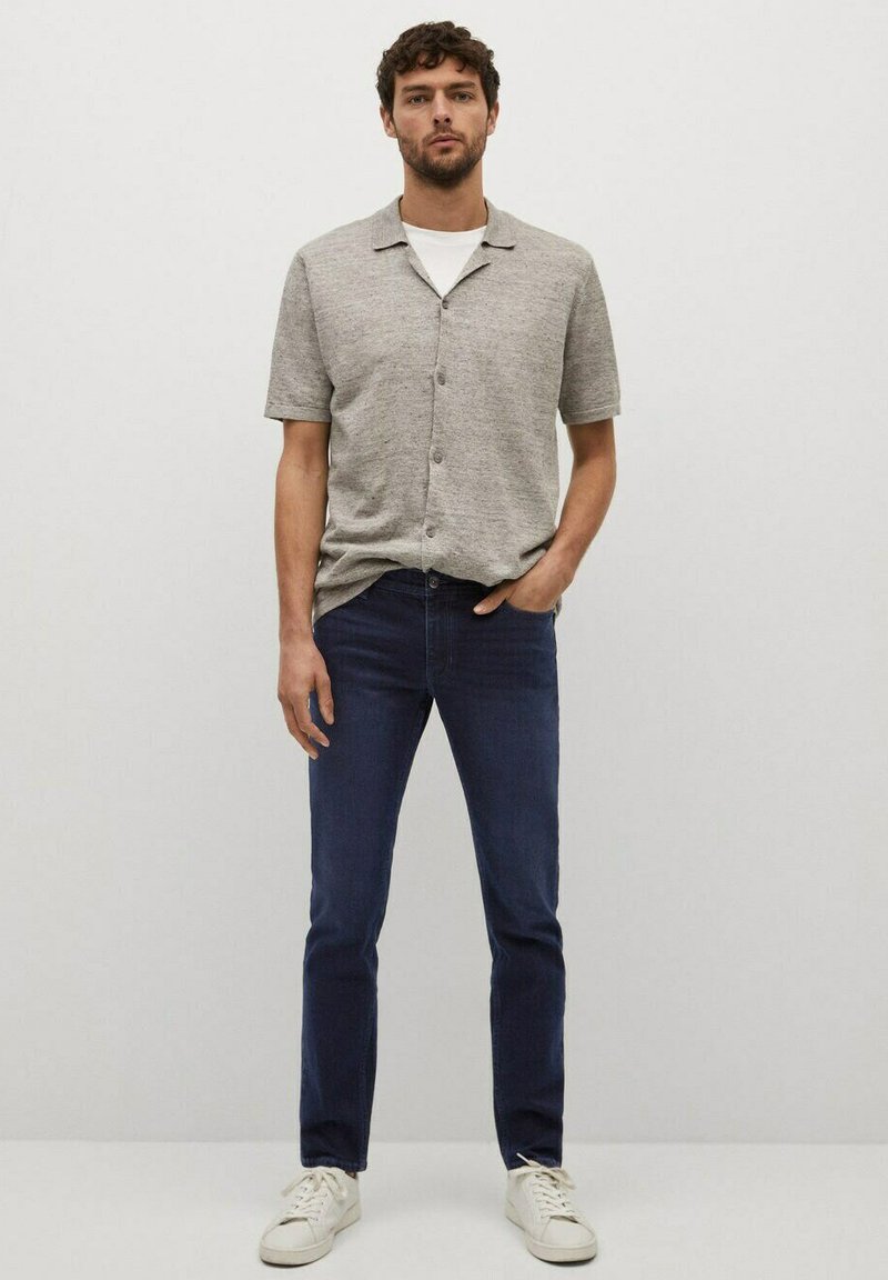 Herren Skinny Fit | Mango JAN Jeans Slim Fit dark blue/dunkelblau - FW44078 Herren Skinny Fit | Mango JAN Jeans Slim Fit dark blue/dunkelblau - FW44078