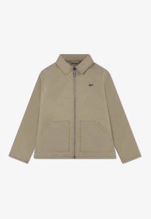 Lacoste PATCH JACKET - Välikausitakki - beige