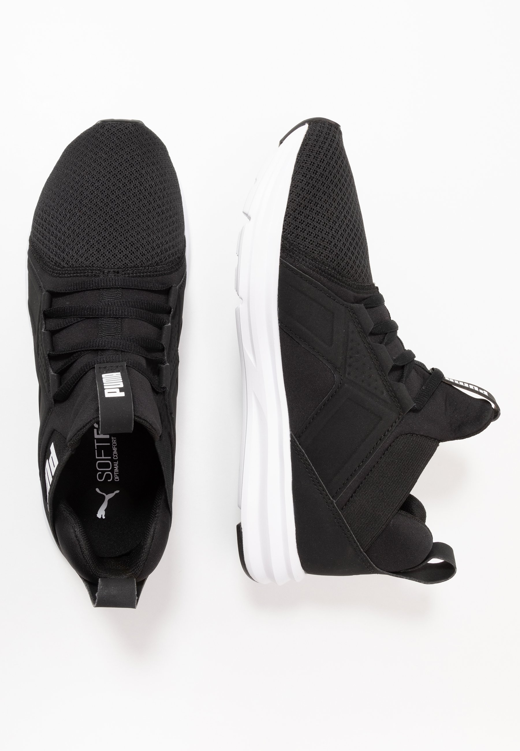 puma enzo black and white