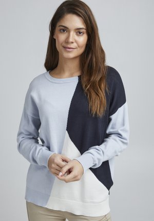 FREMBLOCK 1 PULLOVER - Neule - heather mix