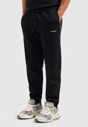 REGULAR FIT  - Trainingsbroek - black