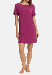 Hanro NATURAL ELEGANCE - Camicia da notte - tourmaline melange