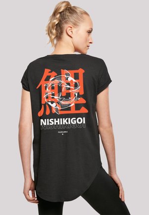NISHIKIGOI KOI JAPAN GRAFIK - Print T-shirt - schwarz