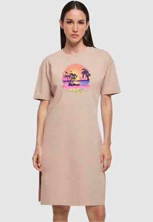 Merchcode SUMMER VIBES SUNSET SLIT - Jerseykjole - duskrose