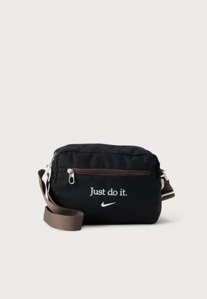 Nike Sportswear, HERITAGE SMIT UNISEX - Чанта за носене през рамо - black/brown