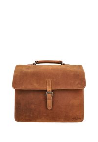 Gusti Leder PETER S. - Attachetasker - hellbraun