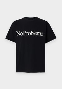 TEE - Nyomott mintás póló - black
