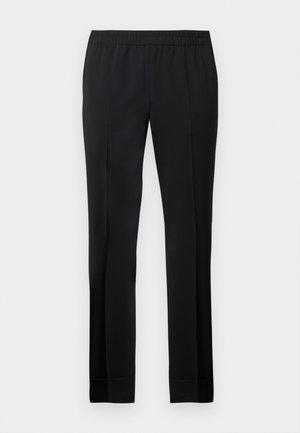 EDDIE TROUSERS - Tygbyxor - black