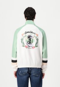 Carlo Colucci - TRACKSUIT JACKET UNISEX - Zip-up sweatshirt - off white Thumbnail Image 1