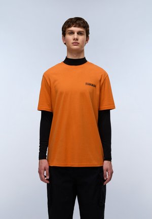 FIEMME - T-Shirt print - orange pumpkin a