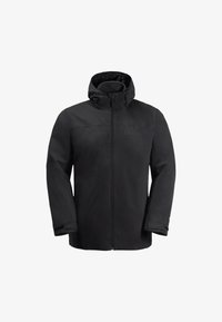 Jack Wolfskin TAUBENBERG 3IN1 JACKET Vinterjacka black/svart