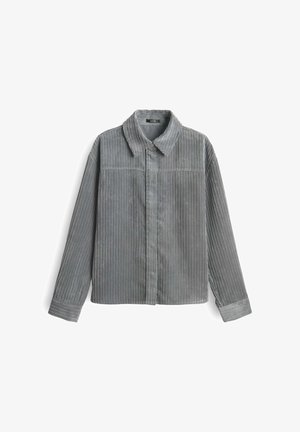 OPUS, OPUS LANGARMBLUSE FLANKY - Overhemdblouse - easy grey