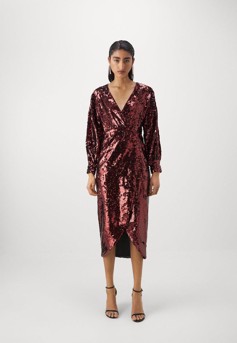 ted baker bordeaux dress