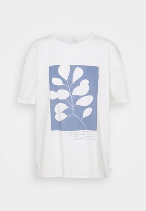 SHORTSLEEVE ROUNDNECK - Print T-shirt - scandinavian white