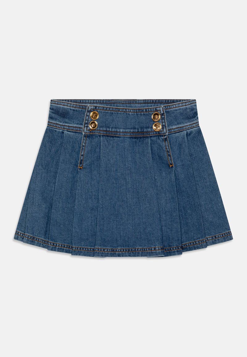 Versace SKIRT LEGGERO - Falda vaquera - blu medio