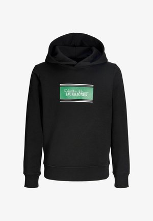 Jack & Jones Junior, JJBUSTER SWEAT HOOD BTS SN JNR - Jersey con capucha - black