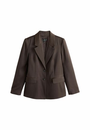 Next, TALL FIT - SATIN BLAZER - Blazer - chocolate brown