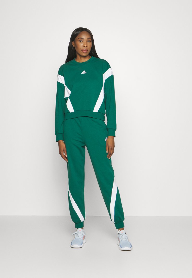 adidas Sportswear - LAZIDAY SET - Träningsset - collegiate green, Förstora