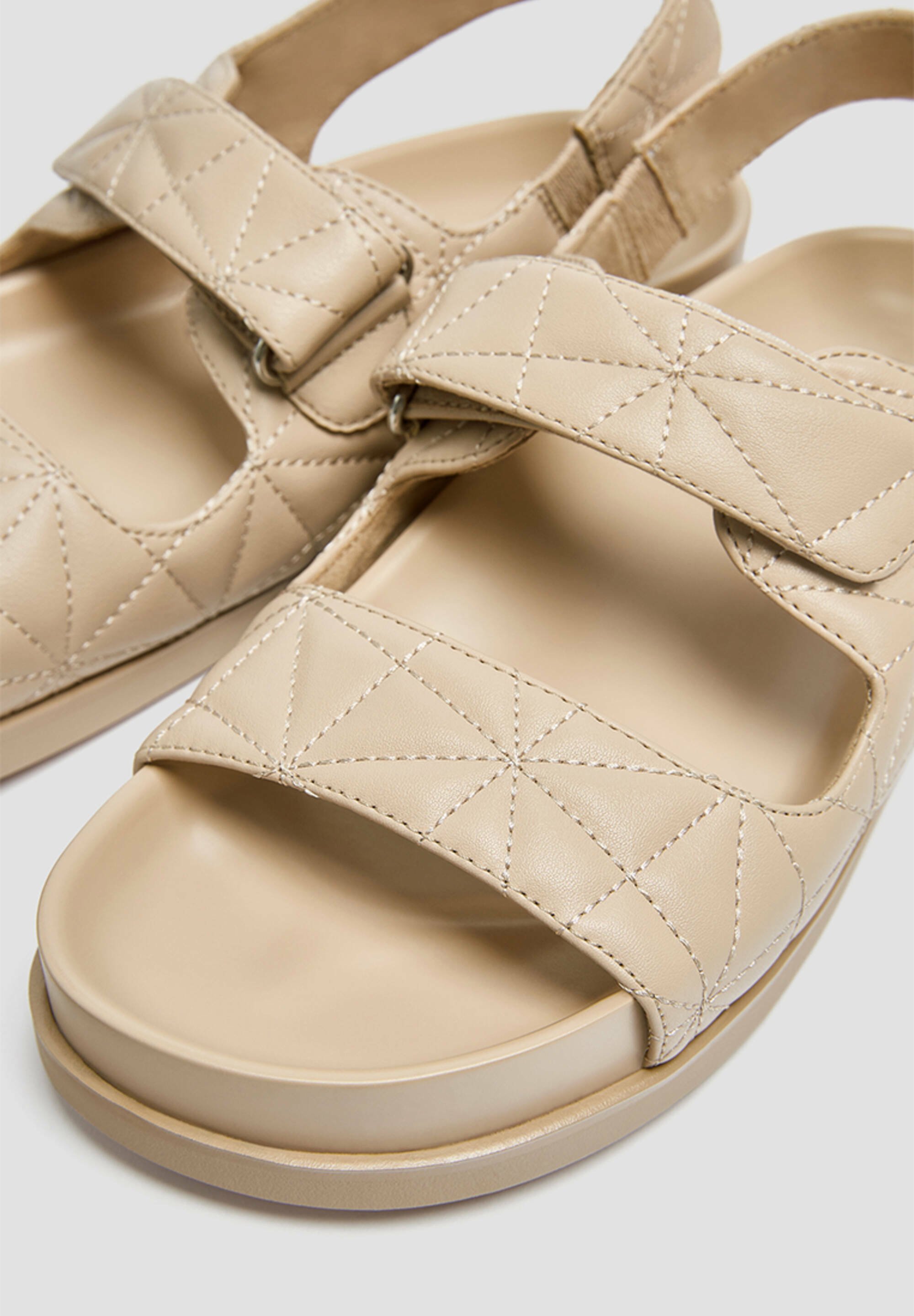 sandale plateforme pull and bear