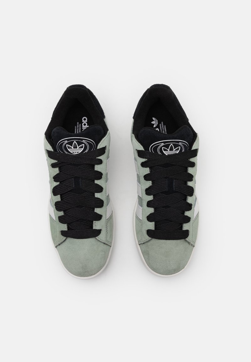 adidas Originals CAMPUS 00S UNISEX - Trainers - silver green/crystal white/core  black/light green - Zalando.ie