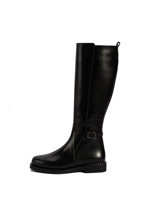 Overknee laarzen - black