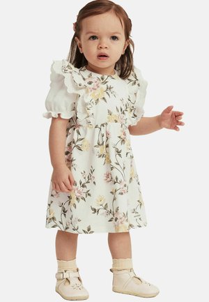 MED VOLANG - Hverdagskjole - off white