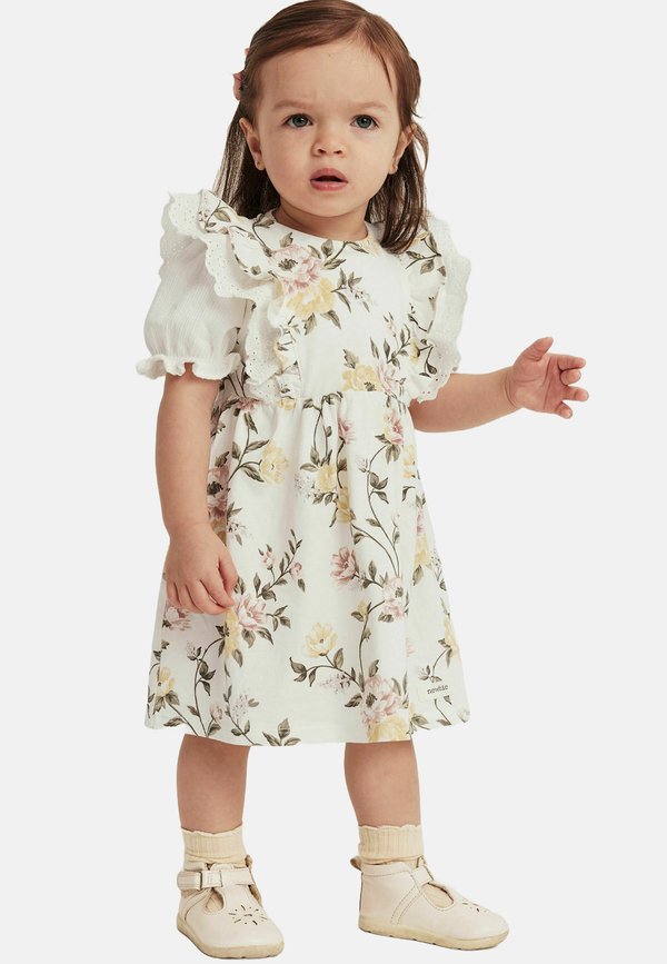 MED VOLANG - Freizeitkleid