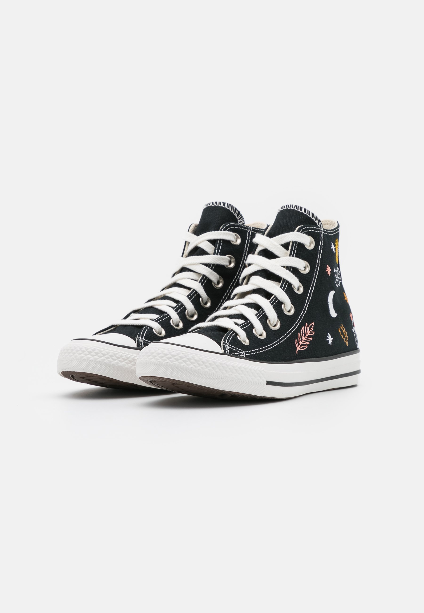 Converse CHUCK TAYLOR ALL STAR - Sneakers hoog - black/white/Zwart - Zalando .nl