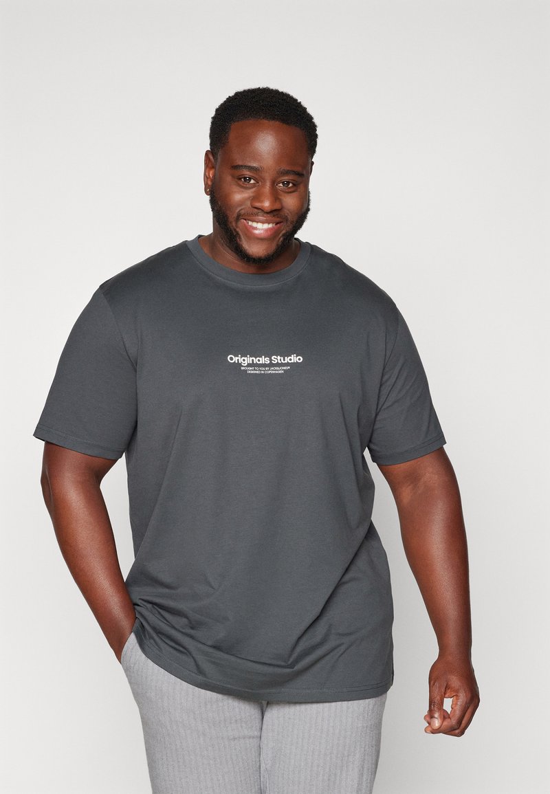 Jack & Jones JORVESTERBRO TEE CREW NECK - Nyomott mintás póló - forest river