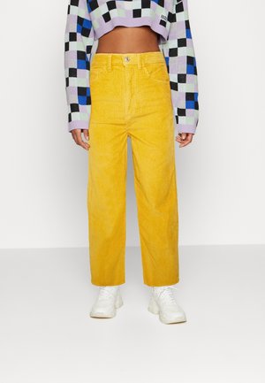 Pantalon classique - yellow