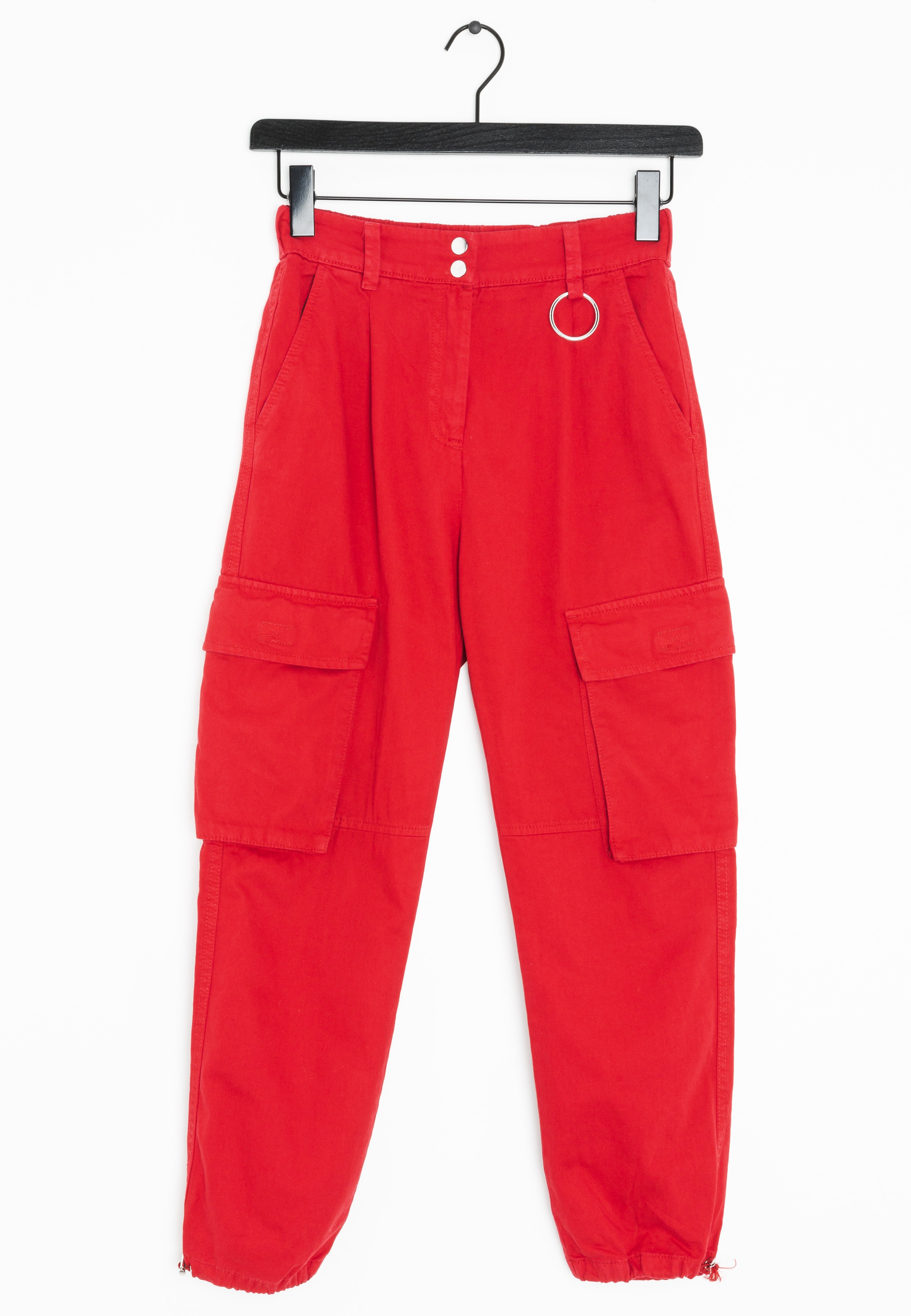 Bershka Pantalones - red/rojo - Zalando.es
