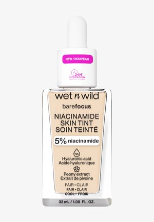 WET N WILD BARE FOCUS NIACINAMIDE SKIN TINT - Farvet dagcreme - fair