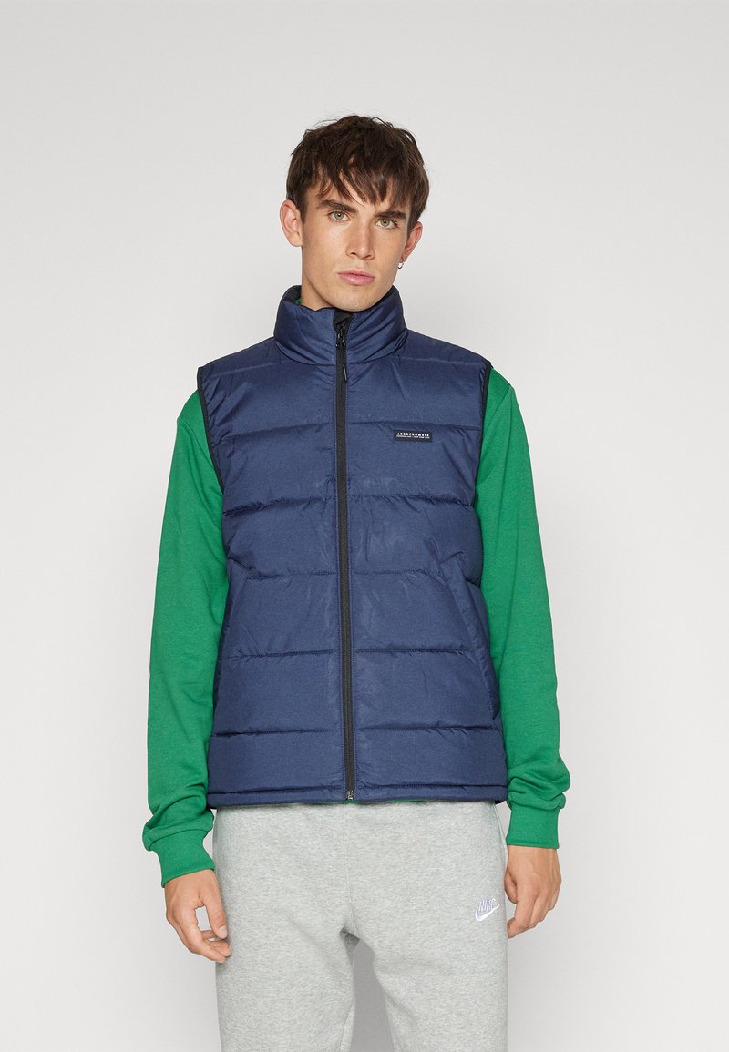 Abercrombie & Fitch PUFFER Waistcoat sky captain/dark blue
