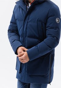 Ombre Vinterkappa /-rock - dark blue