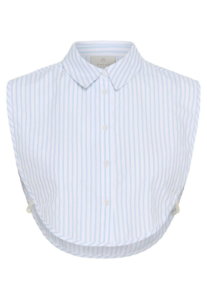 Kaffe KABINE COLLAR - Andre accessories - op white cashmere blue/blå ...
