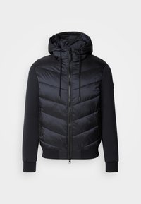 SLIM FIT - Sweat zippé - dark blue