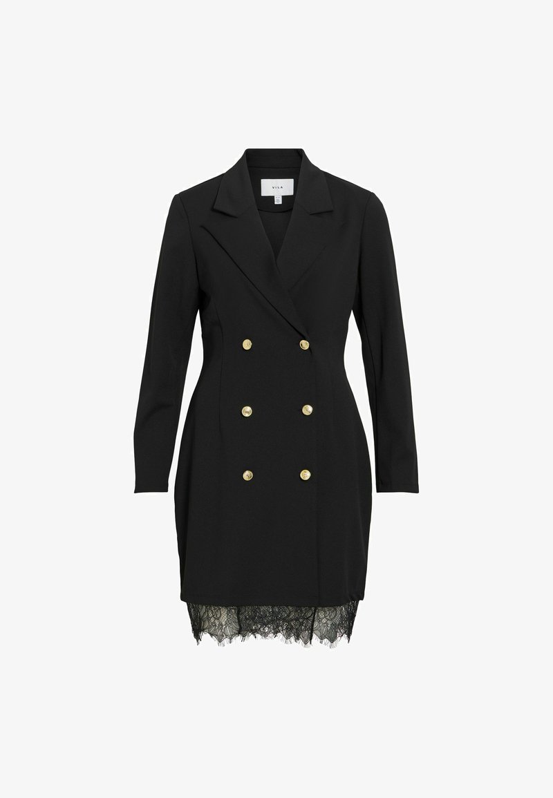VILA BLAZERKLEID VICLARA SPITZEN - Day dress - black - Zalando.ie VILA BLAZERKLEID VICLARA SPITZEN - Day dress - black - Zalando.ie