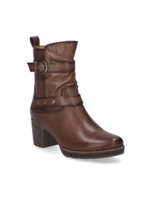 Josef Seibel GLORIA  - Platform ankle boots - cognac