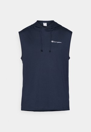 Champion HOODED TEE - T-Shirt print - navy