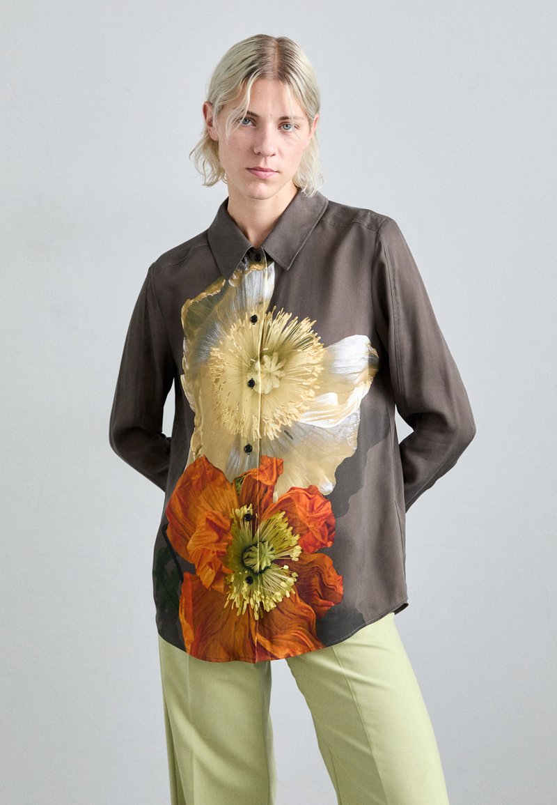 Stine Goya FELIX - Skjortebluser - grey