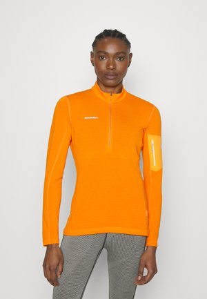 AENERGY LIGHT HALF ZIP WOMEN - Fleece trui - tangerine