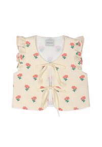 MIPOUNET Blusa - ecru  coral