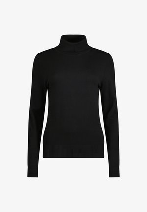 Blue Seven, BLUE SEVEN ROLLKRAGENPULLOVER - Maglione - 9990 - schwarz